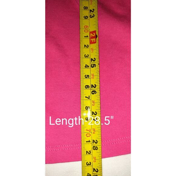 Soft Surroundings Embroidered Tshirt Top Plus Size 3X Hot Pink Comfort Casual - Picture 11 of 13